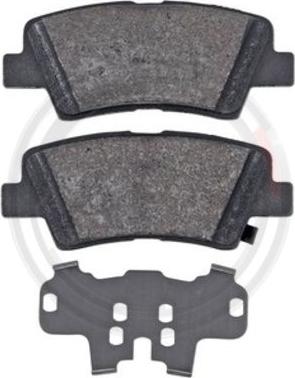 A.B.S. 35133 - Brake Pad Set, disc brake autospares.lv