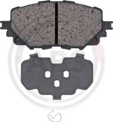 A.B.S. 35126 - Brake Pad Set, disc brake autospares.lv