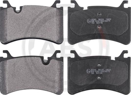 A.B.S. 35305 - Brake Pad Set, disc brake autospares.lv