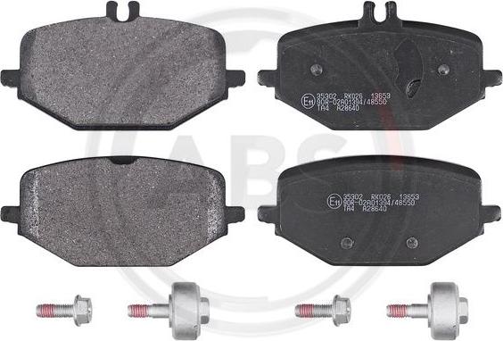 A.B.S. 35302 - Brake Pad Set, disc brake autospares.lv