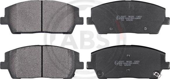 A.B.S. 35307 - Brake Pad Set, disc brake autospares.lv