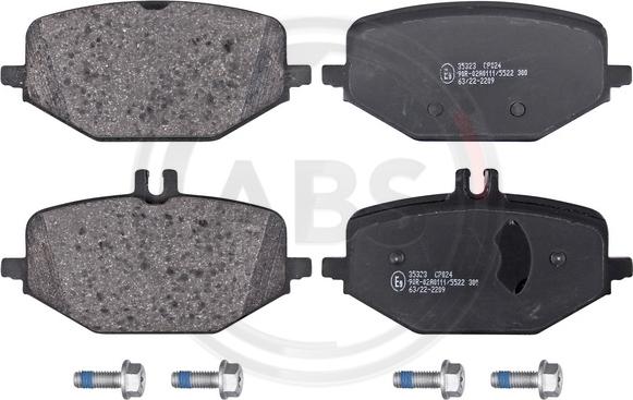 A.B.S. 35323 - Brake Pad Set, disc brake autospares.lv