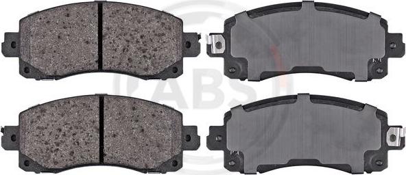 A.B.S. 35252 - Brake Pad Set, disc brake autospares.lv