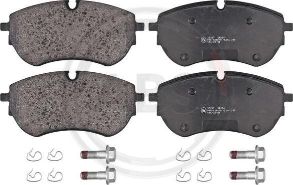 A.B.S. 35207 - Brake Pad Set, disc brake autospares.lv