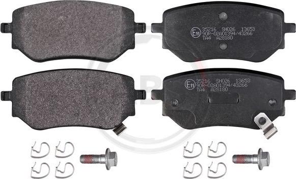 A.B.S. 35216 - Brake Pad Set, disc brake autospares.lv