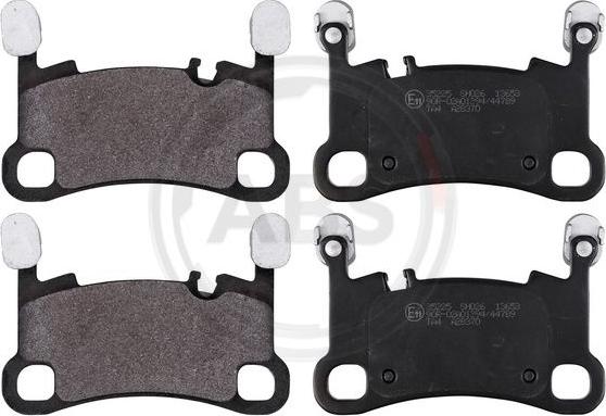 A.B.S. 35225 - Brake Pad Set, disc brake autospares.lv