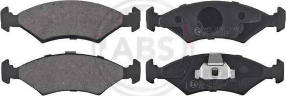 A.B.S. 36997 - Brake Pad Set, disc brake autospares.lv