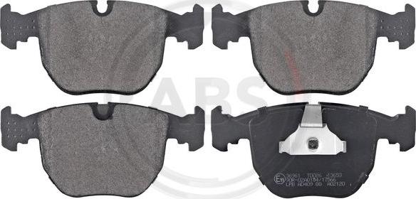 A.B.S. 36961 - Brake Pad Set, disc brake autospares.lv