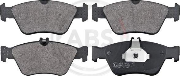 A.B.S. 36903 - Brake Pad Set, disc brake autospares.lv