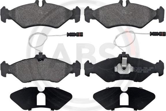 A.B.S. 36902 - Brake Pad Set, disc brake autospares.lv