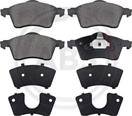 A.B.S. 36986 - Brake Pad Set, disc brake autospares.lv