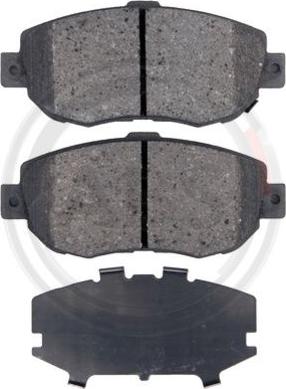 A.B.S. 36923 - Brake Pad Set, disc brake autospares.lv