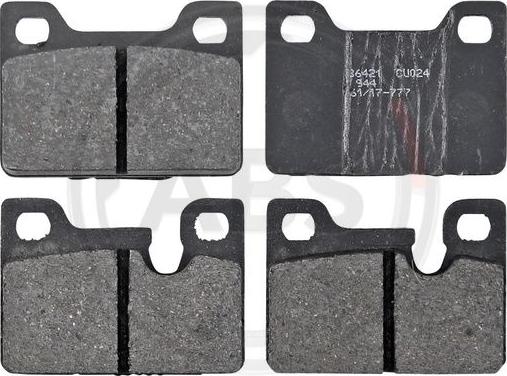 A.B.S. 36421 - Brake Pad Set, disc brake autospares.lv