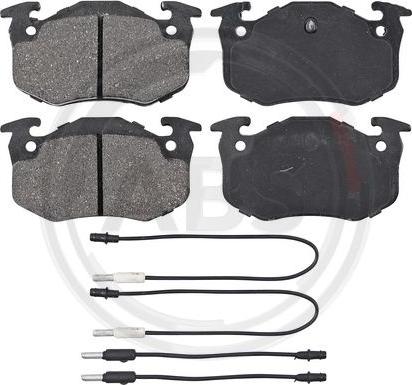 A.B.S. 36503 - Brake Pad Set, disc brake autospares.lv