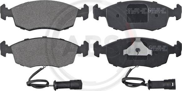 A.B.S. 36519 - Brake Pad Set, disc brake autospares.lv