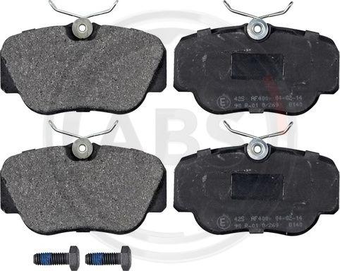 A.B.S. 36660 - Brake Pad Set, disc brake autospares.lv