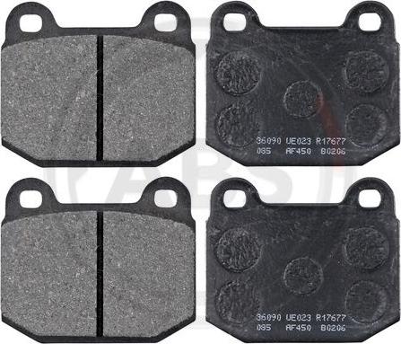 A.B.S. 36090 - Brake Pad Set, disc brake autospares.lv