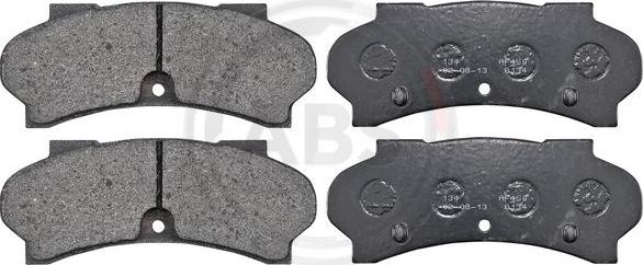 A.B.S. 36092 - Brake Pad Set, disc brake autospares.lv