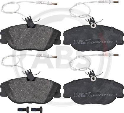 A.B.S. 36899 - Brake Pad Set, disc brake autospares.lv