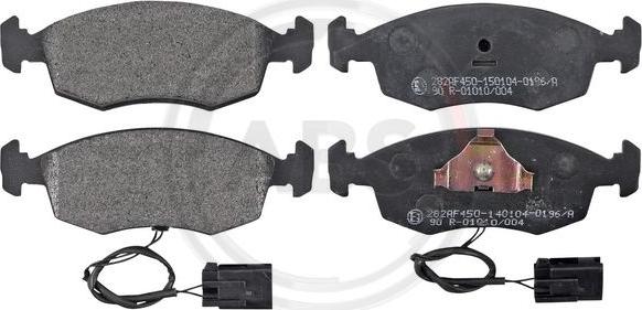 A.B.S. 36846 - Brake Pad Set, disc brake autospares.lv