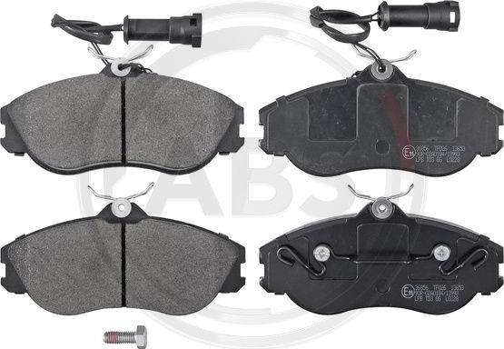 A.B.S. 36856 - Brake Pad Set, disc brake autospares.lv