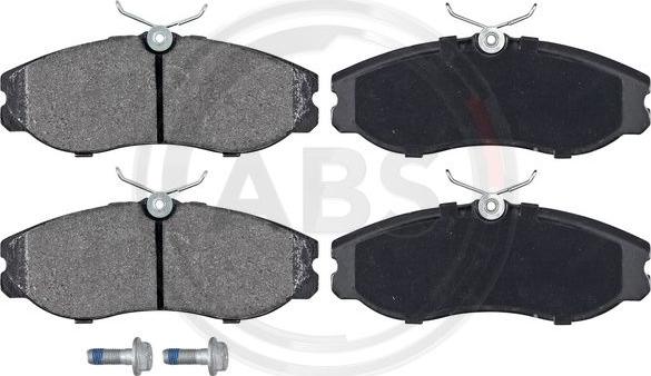 A.B.S. 36861 - Brake Pad Set, disc brake autospares.lv