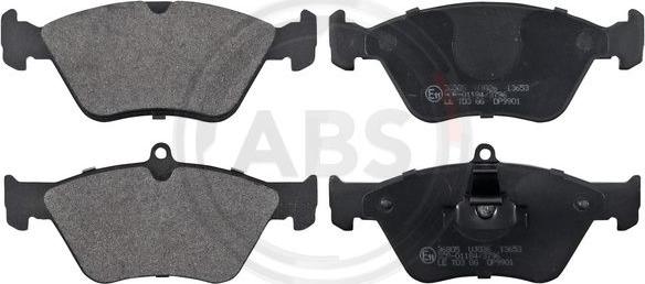 A.B.S. 36805 - Brake Pad Set, disc brake autospares.lv