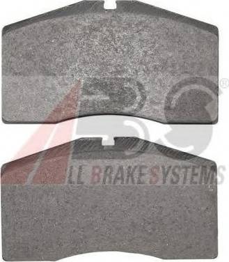 A.B.S. 36816 OE - Brake Pad Set, disc brake autospares.lv