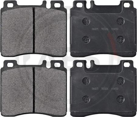 A.B.S. 36825 - Brake Pad Set, disc brake autospares.lv