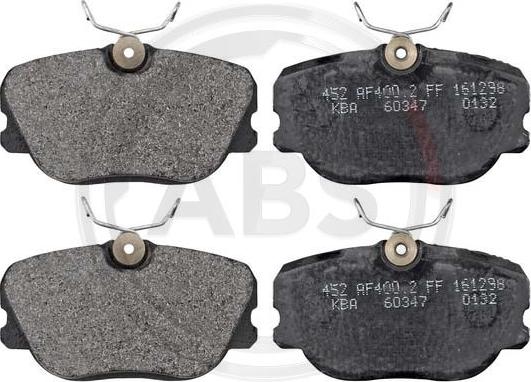 A.B.S. 36705 - Brake Pad Set, disc brake autospares.lv