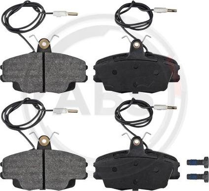 A.B.S. 36770 - Brake Pad Set, disc brake autospares.lv