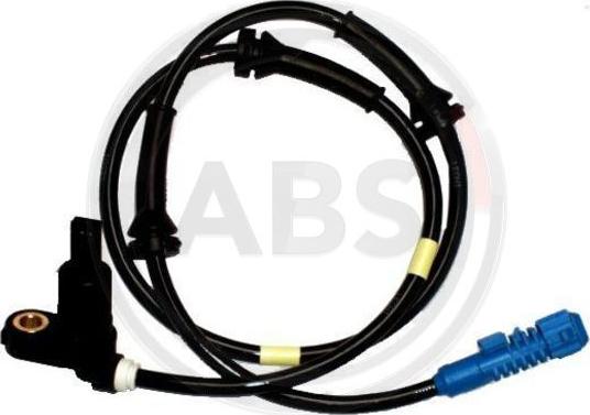 A.B.S. 30078 - Sensor, wheel speed autospares.lv