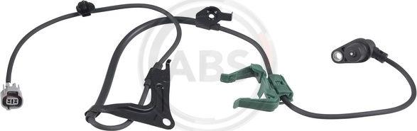 A.B.S. 30757 - Sensor, wheel speed autospares.lv