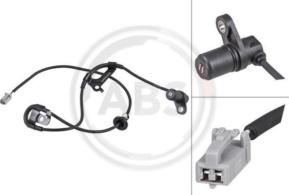 A.B.S. 31077 - Sensor, wheel speed autospares.lv