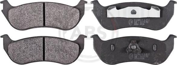 A.B.S. 38964 - Brake Pad Set, disc brake autospares.lv