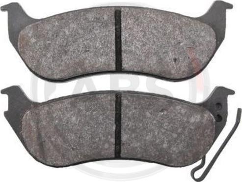 A.B.S. 38981 - Brake Pad Set, disc brake autospares.lv