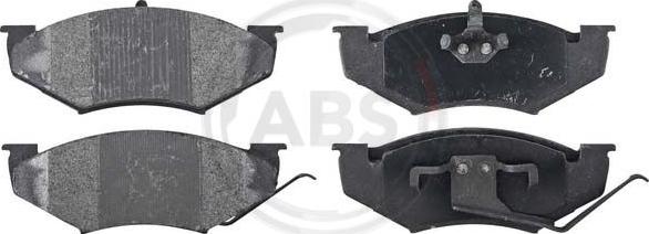 A.B.S. 38416 - Brake Pad Set, disc brake autospares.lv