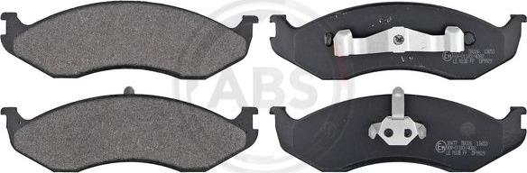 A.B.S. 38477 - Brake Pad Set, disc brake autospares.lv