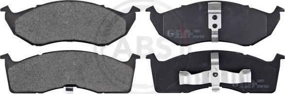 A.B.S. 38591 - Brake Pad Set, disc brake autospares.lv