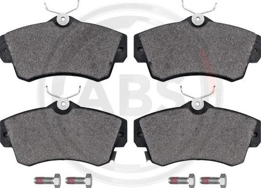 A.B.S. 38841 - Brake Pad Set, disc brake autospares.lv