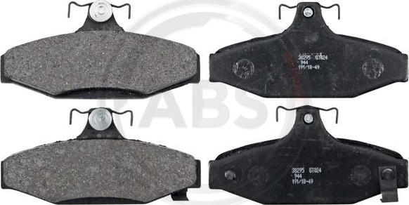 A.B.S. 38295 - Brake Pad Set, disc brake autospares.lv