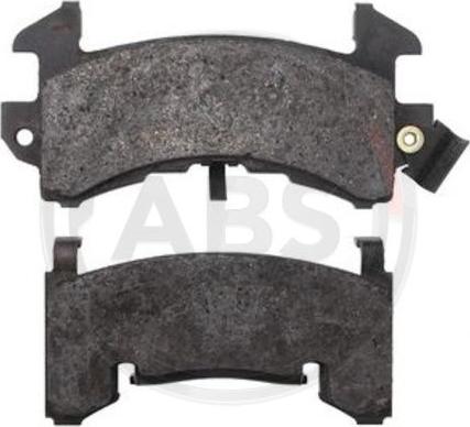 A.B.S. 38202 - Brake Pad Set, disc brake autospares.lv