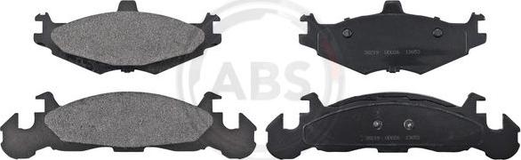 A.B.S. 38219 - Brake Pad Set, disc brake autospares.lv