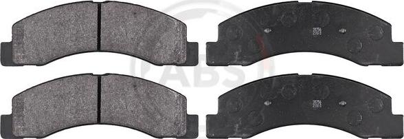 A.B.S. 38756 - Brake Pad Set, disc brake autospares.lv