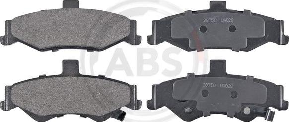 A.B.S. 38750 - Brake Pad Set, disc brake autospares.lv