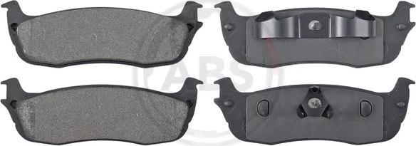 A.B.S. 38711 - Brake Pad Set, disc brake autospares.lv