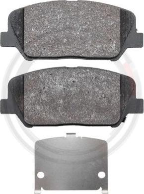 A.B.S. 37948 - Brake Pad Set, disc brake autospares.lv