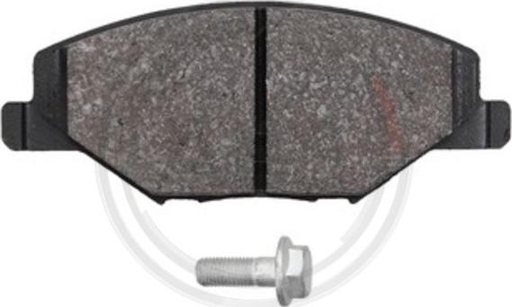 A.B.S. 37957 - Brake Pad Set, disc brake autospares.lv