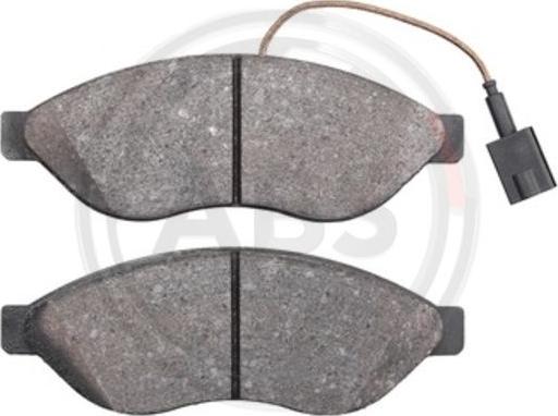 A.B.S. 37907 - Brake Pad Set, disc brake autospares.lv