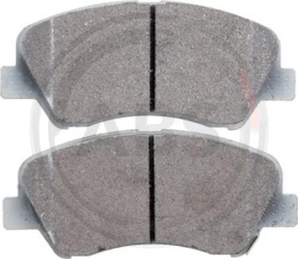 A.B.S. 37930 - Brake Pad Set, disc brake autospares.lv